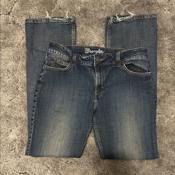Wrangler Denim - Wrangler Boot Cut  Classic Blue Jean size 13